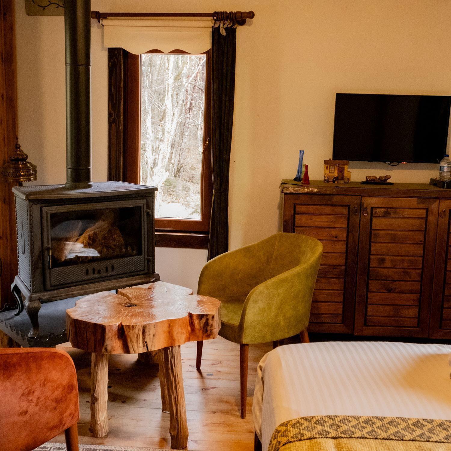 Abant Korudam Bungalov Butik Otel Eksteriør billede